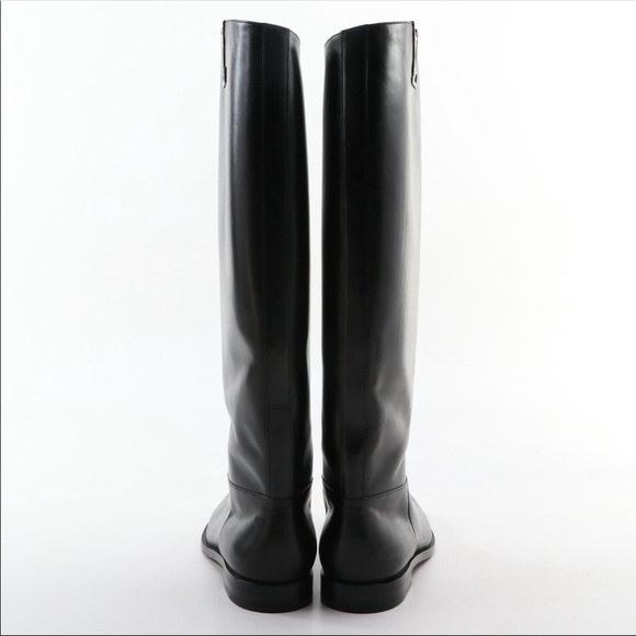 Louis Vuitton Shoes Louis Vuitton Heritage Black Leather Riding